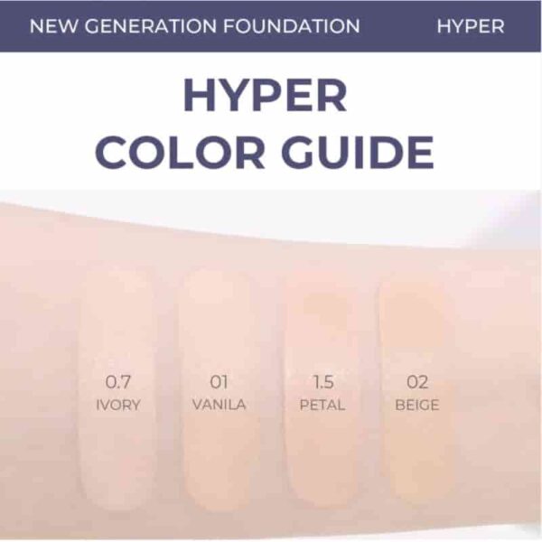 LUNA Hyper Mesh Foundation Set [#3 Colors] (+Refill+ Sponge) - Image 5